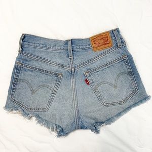 Levi 501 High Waisted Shorts